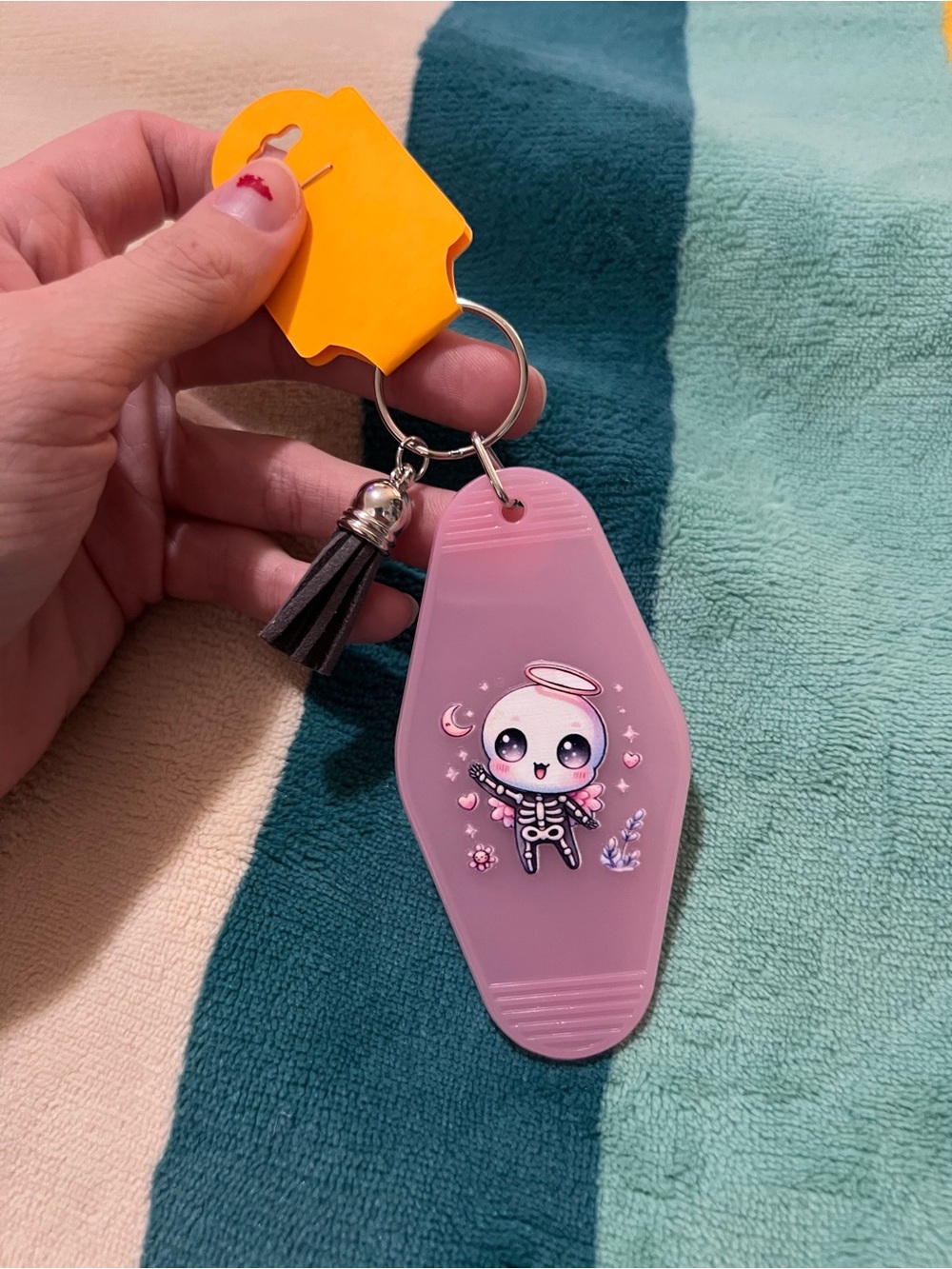 Cute Skeleton Keychain ✨